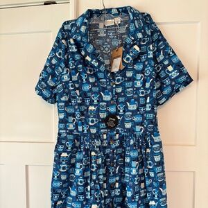 Tea Pot Shirt Dress